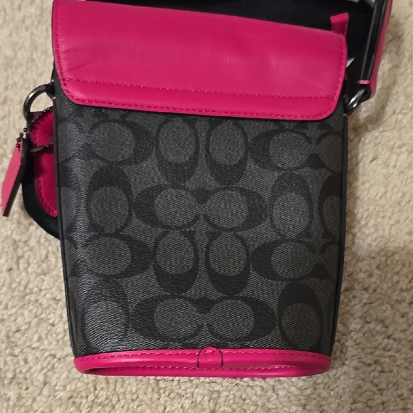 Coach Black and Pink Crossbody Bag - Picture 5 of 6
